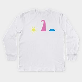 Inside Out (Nonfigurative Stage) Kids Long Sleeve T-Shirt